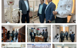 بازدید معاون آموزشی سازمان اورژانس کشور از مؤسسه آموزش عالی سلامت و مرکز اورژانس پیش بیمارستانی مشگین شهر