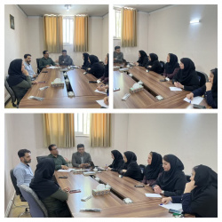 جلسه هماهنگی و همفکری جهت برگزاری بهتر امتحانات